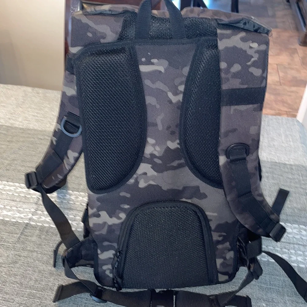Tactical Camo Backpack – Black Camo - Picture 3 of 8